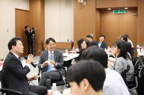 국세외수입 체납관리단 신규직원과의 간담회